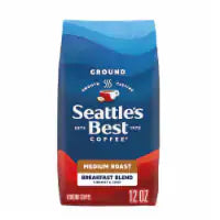 Seattle's Best Coffee Breakfast Blend Medium Roast Ground Coffee NET WT 12 OZ