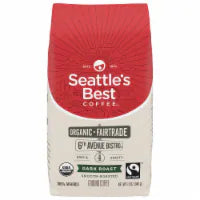 Seattle's Best Coffee™ 6th Avenue Bistro Fair Trade Organic Ground Coffee 12 oz