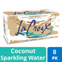 LaCroix® Coconut Flavored Sparkling Water Cans 8 pk / 12 fl oz