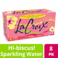 LaCroix® Hi-Biscus Flavored Sparkling Water Cans