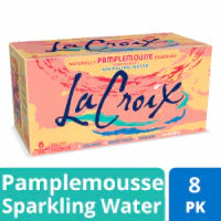 LaCroix® Pamplemousse Grapefruit Flavored Sparkling Water Cans 8 Pack