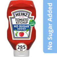 Heinz No Sugar Added Tomato Ketchup 29.5 OZ