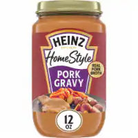 Heinz HomeStyle Pork Gravy, Jar 12 OZ