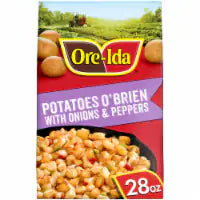 Ore-Ida Potatoes O'Brien Hash Browns Frozen Potatoes with onions & peppers 28 OZ