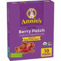 Annie's Organic Berry Patch Bunny Fruit Flavored Snacks 10 ct / 0.7 oz