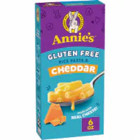Annie's Gluten Free Rice Pasta and Cheddar Cheese 6 oz