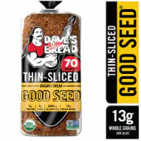 Dave's Killer Bread Organic Thin Sliced Good Seed Whole Grain Bread 20.5 oz