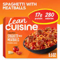 Lean Cuisine Signature Spaghetti with Meatballs Frozen Lunch or Dinner Frozen Pasta 9.5 oz