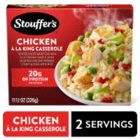 Stouffer's Chicken À La King Single Serve Frozen Chicken Casserole Single Frozen Meals 11.5 OZ