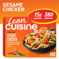 Lean Cuisine Signature Sesame Chicken Frozen Meals Frozen Lunch or Dinner 9 OZ