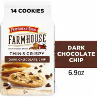 Pepperidge Farm Farmhouse® Thin & Crispy Dark Chocolate Chip Cookies 6.9 oz