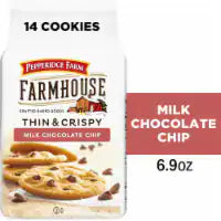 Pepperidge Farm Farmhouse® Thin and Crispy Milk Chocolate Chip Cookies