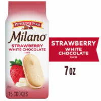 Pepperidge Farm® Milano® White Chocolate Strawberry Flavored Cookies 7 oz