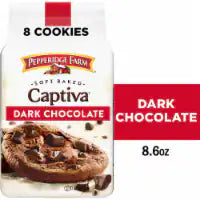 Pepperidge Farm® Captiva® Dark Chocolate Cookies 8 Soft Baked Cookies 8.6 oz