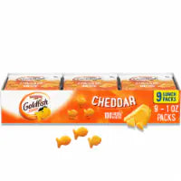 Goldfish® Cheddar Cheese Crackers On-the-Go Snack Packs 9 ct / 1 oz