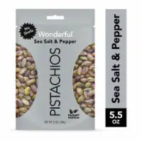 Wonderful Pistachios No Shells Sea Salt & Pepper Pistachios 5.5 oz