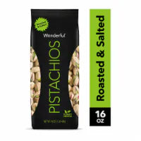 Wonderful Pistachios Roasted Salted Pistachios 16 oz