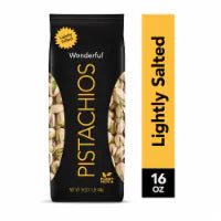 Wonderful Pistachios Roasted Lightly Salted Pistachios 16 oz