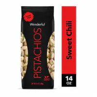 Wonderful Pistachios Sweet Chili Flavored Pistachios 14 oz