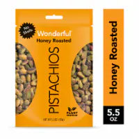Wonderful Pistachios No Shells Honey Roasted Pistachios 5.5 oz