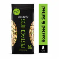 Wonderful Pistachios Roasted Salted Pistachios 8 oz