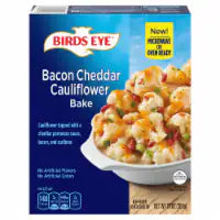 Birds Eye Bacon Cheddar Cauliflower Bake Frozen Vegetable