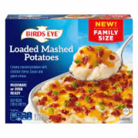 Birds Eye Loaded Mashed Potatoes, Frozen Side 24 OZ