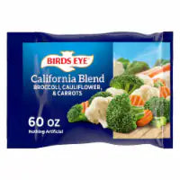 Birds Eye California Blend with Carrots, Broccoli, Cauliflower, Frozen Vegetables 60 OZ