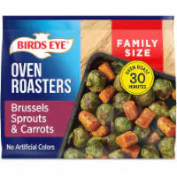 Birds Eye Oven Roasters Brussels Sprouts And Carrots Frozen Vegetables 28oz