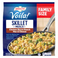 Birds Eye Voila! Chicken Bacon Ranch Mac and Cheese Skillet, Frozen Meal 42 OZ