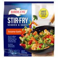 Birds Eye Sesame And Garlic Frozen Stir Fry Veggies And Sauce Frozen Vegetables 15oz