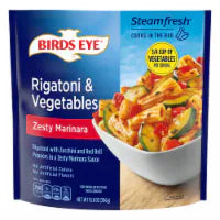 Birds Eye Steamfresh Rigatoni And Vegetables and Zesty Marinara Frozen Side Dish 10.800 OZ