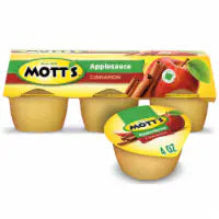Mott's Cinnamon Applesauce Cups 6 ct / 4 oz