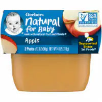 Gerber® 1st Foods Apple Baby Food Tubs