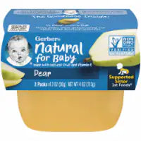 Gerber® 1st Foods Pear Baby Food Tubs 2 ct / 2 oz