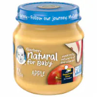 Gerber® Natural 2nd Foods Apple Stage 2 Baby Food