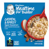 Gerber® Toddler Apple Cinnamon Oatmeal & Barley Cereal