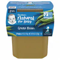 Gerber® 2nd Foods Green Bean Baby Food Tubs 2 ct / 4 oz