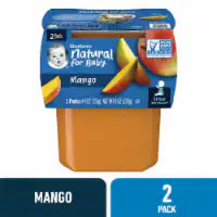 Gerber® 2nd Foods Mango Baby Food Tubs 2 packs of 4 oz