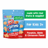 Get'ems from Gerber Pumpkin Apple & Cinnamon Cookies Kids Snack Made with Real Veggies & Fruits 5 oz