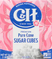 C&H Premium Pure Cane Sugar Cubes 126 ct / 1 lb
