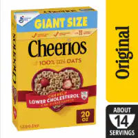 General Mills Cheerios Giant Size Cereal 20oz
