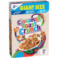 General Mills Cinnamon Toast Crunch Giant Size Cereal 27 oz