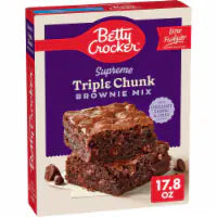 Betty Crocker™ Triple Chunk Supreme Brownie Mix 17.8 oz
