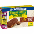 Nature Valley™ Chocolate Peanut Butter Biscuit Sandwiches 10 ct / 1.35 oz