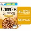 General Mills Cheerios™ Oat Crunch Oats 'N Honey Large Size Cereal 18.2 oz