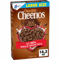 General Mills Chocolate Cheerios Large Size Cereal 14.3 oz