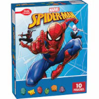 Spiderman Gluten Free Fruit Flavored Snack Treat Pouches Kids School Snacks 10 ct / 0.8 oz