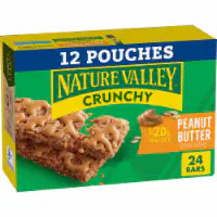 Nature Valley™ Whole Grain Oats and Chocolate Crunchy Dipped Granola Squares Lunch Box Snacks 12 ct / 1.49 oz