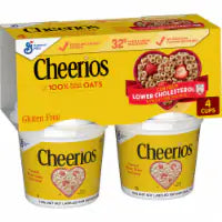 General Mills Cheerios Cereal Cups 4 ct / 1.3 oz